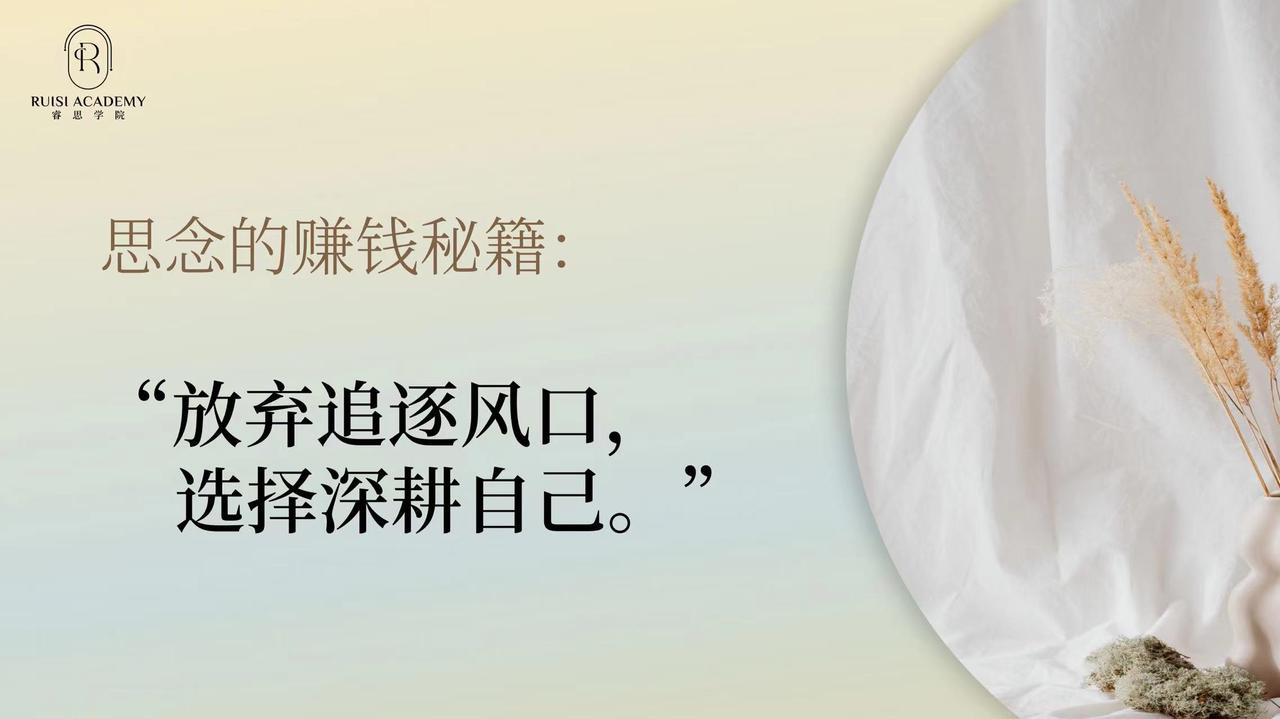 李思念的私域公开课  年入7位数的IP创业闭环拆解-项目村