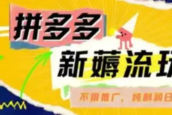 淘宝拼多多薅流玩法无需开车推广纯靠自然流吃饭-项目村