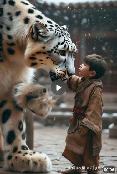 五万点赞的猛兽宠物视频，霸气又可爱，五分钟教会你怎么制作，附带提示词生成方法-项目村