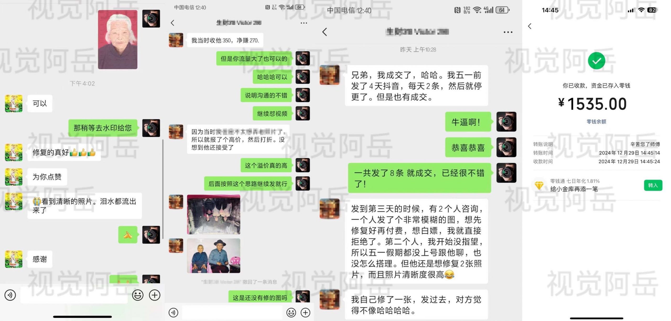Ai修复老照片GMV 近6位数，我做对了什么？ 5700字项目复盘-项目村